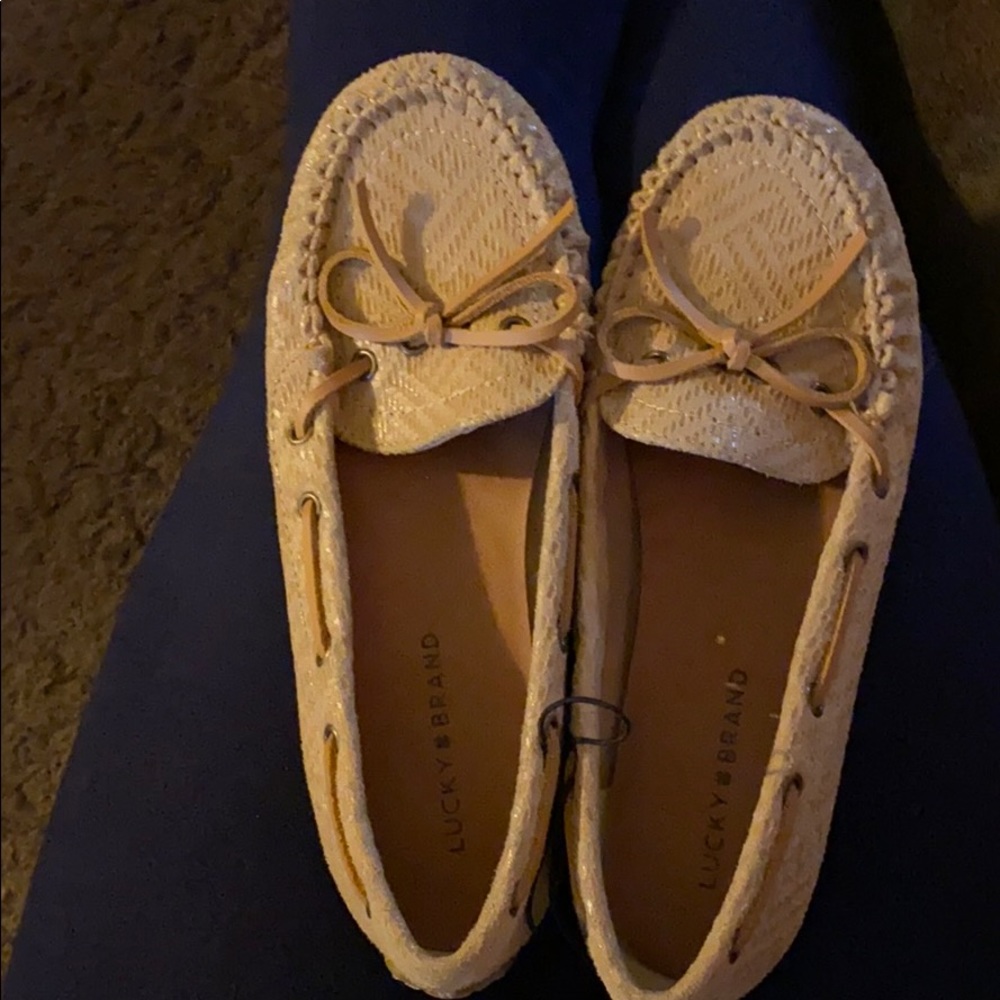 NEW, Lucky Brand Moccasins